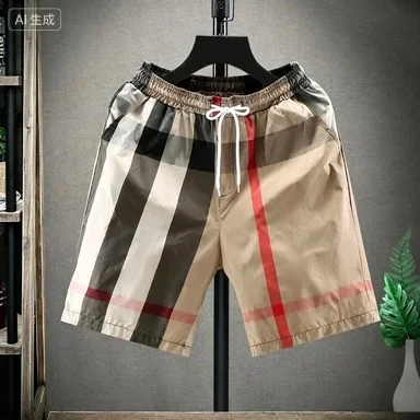 

2026 New Quick Drying Classic Trendy Men's Fashion Shorts Business Leisure Beach
