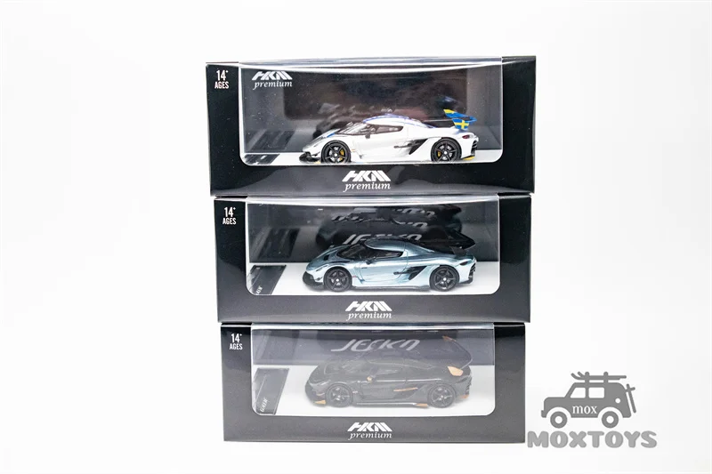 HKM Premium 1:64 Jesko Attack Limited999 Diecast Model Car