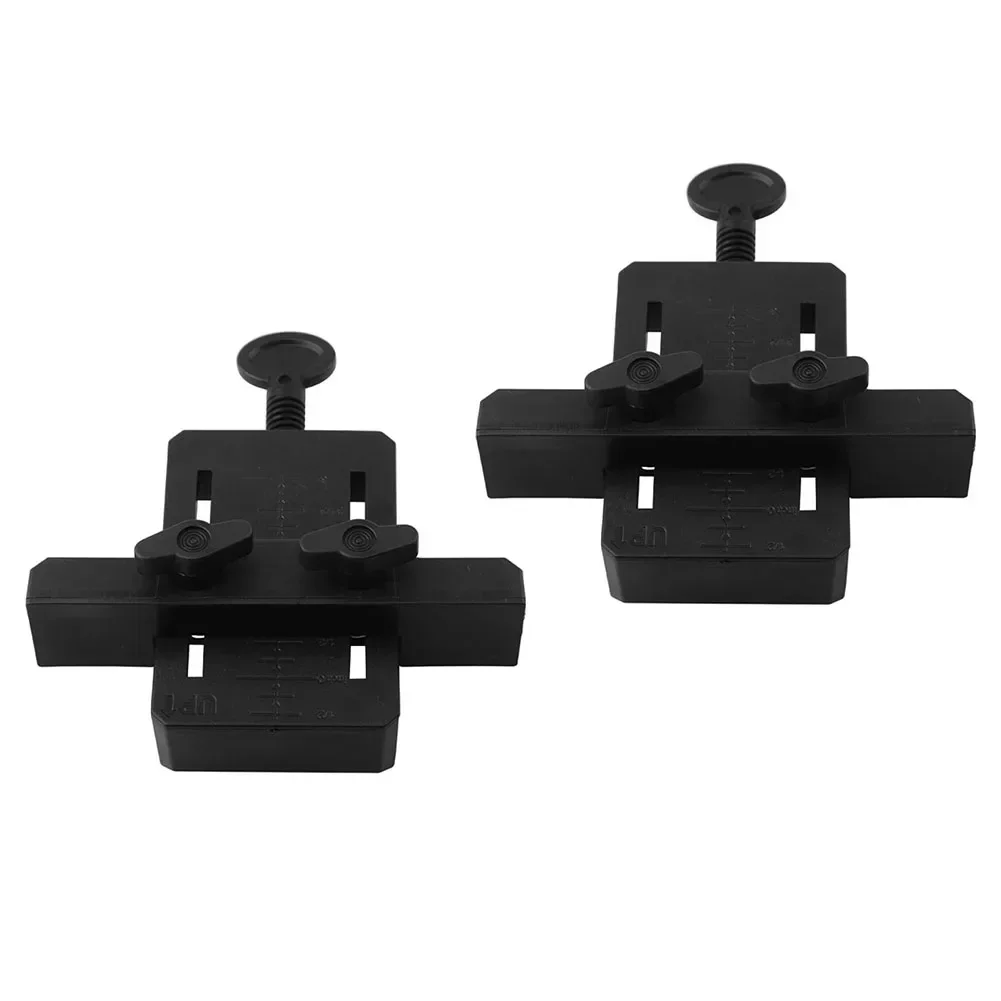 2pcs Cabinet Door Mounting Jig Support Clamp Cabinet Jig  Auxiliary Installation Cabinet Door Installation Punching And Fixing