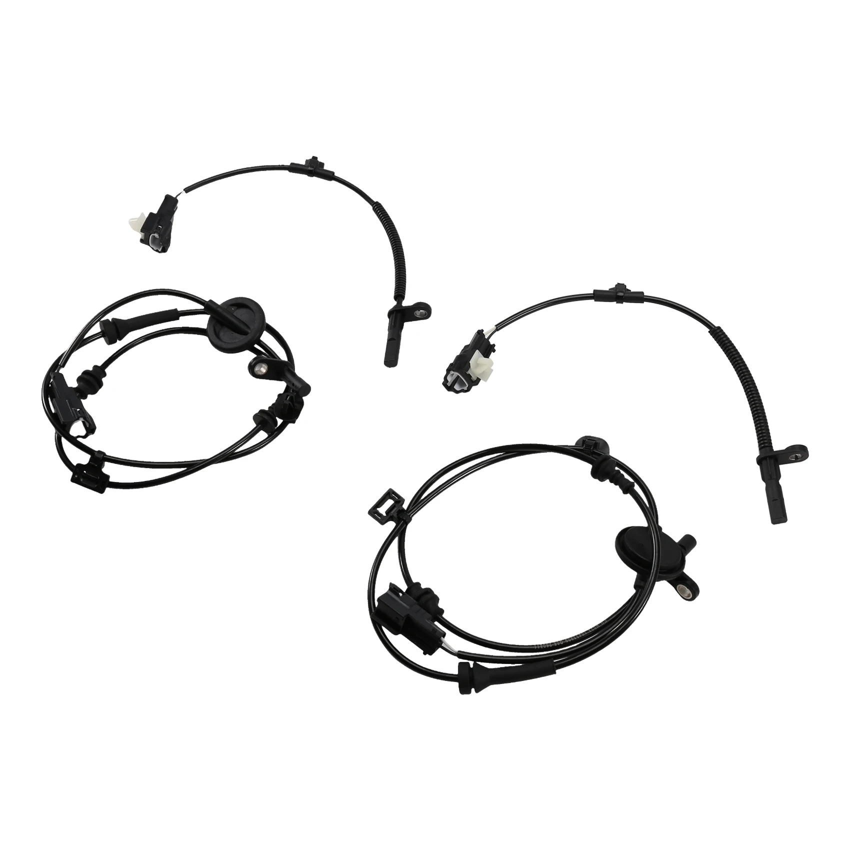 Front Rear Left Right ABS Wheel Speed Sensors(4Pcs)- Part Numbers 10433906 10433907 10433909 For MG GS And Roewe RX5 2DW