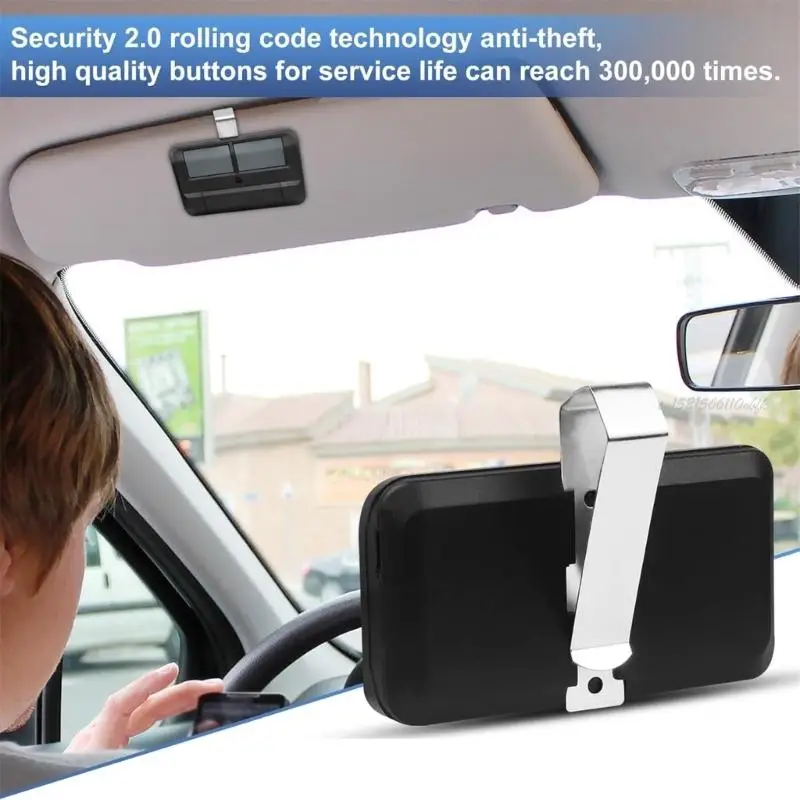 27RB باب المرآب البلاستيكي فتاحة باب المرآب عن بُعد عن بُعد لتعزيز الراحة