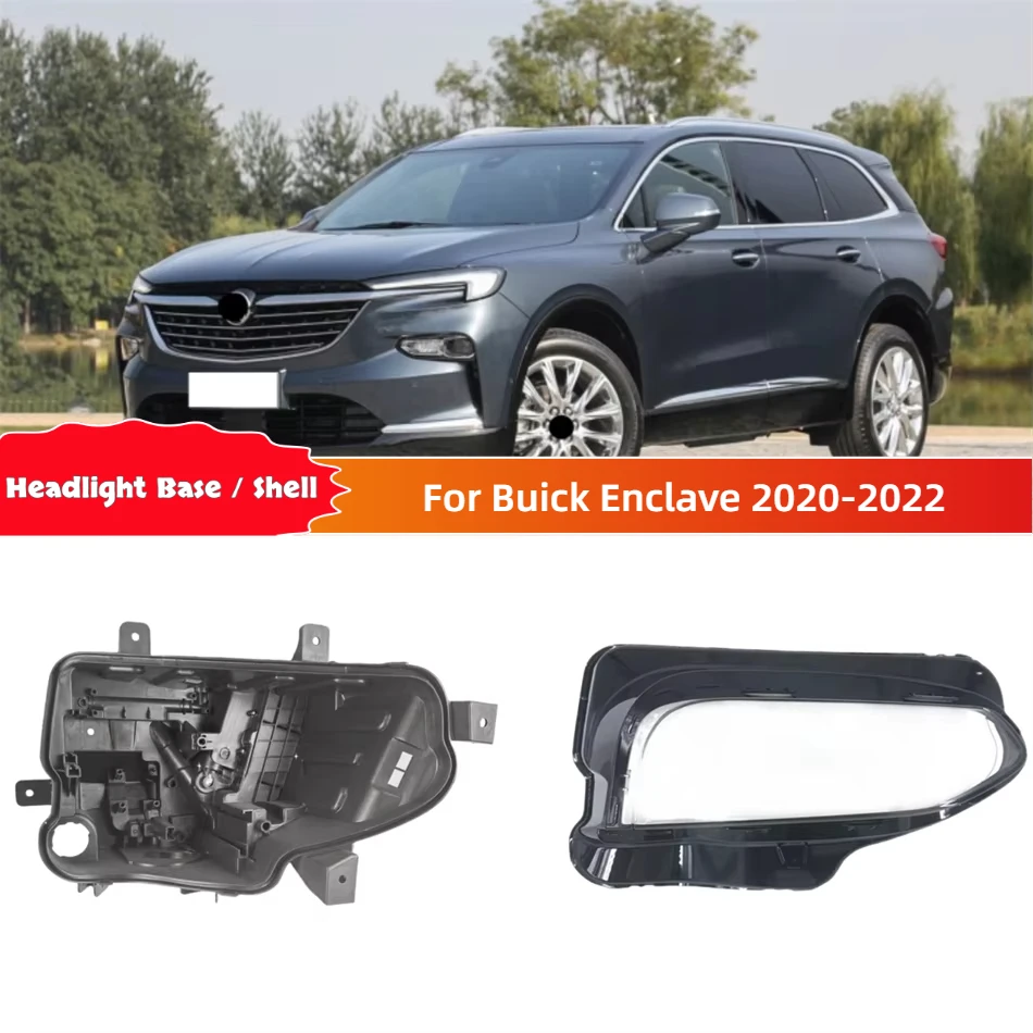 

For Buick Enclave 2020 2021 2022 Articles Cars Base Head Lamp Shell Back Casing Lampshades Lamp Shell