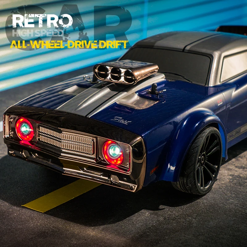 

1:16Muscle car style, Super Drift Car Remote Control RC Radio 4x4 Racing Car, 35km/h, Toys for Children Kid Adult Favorite Gift