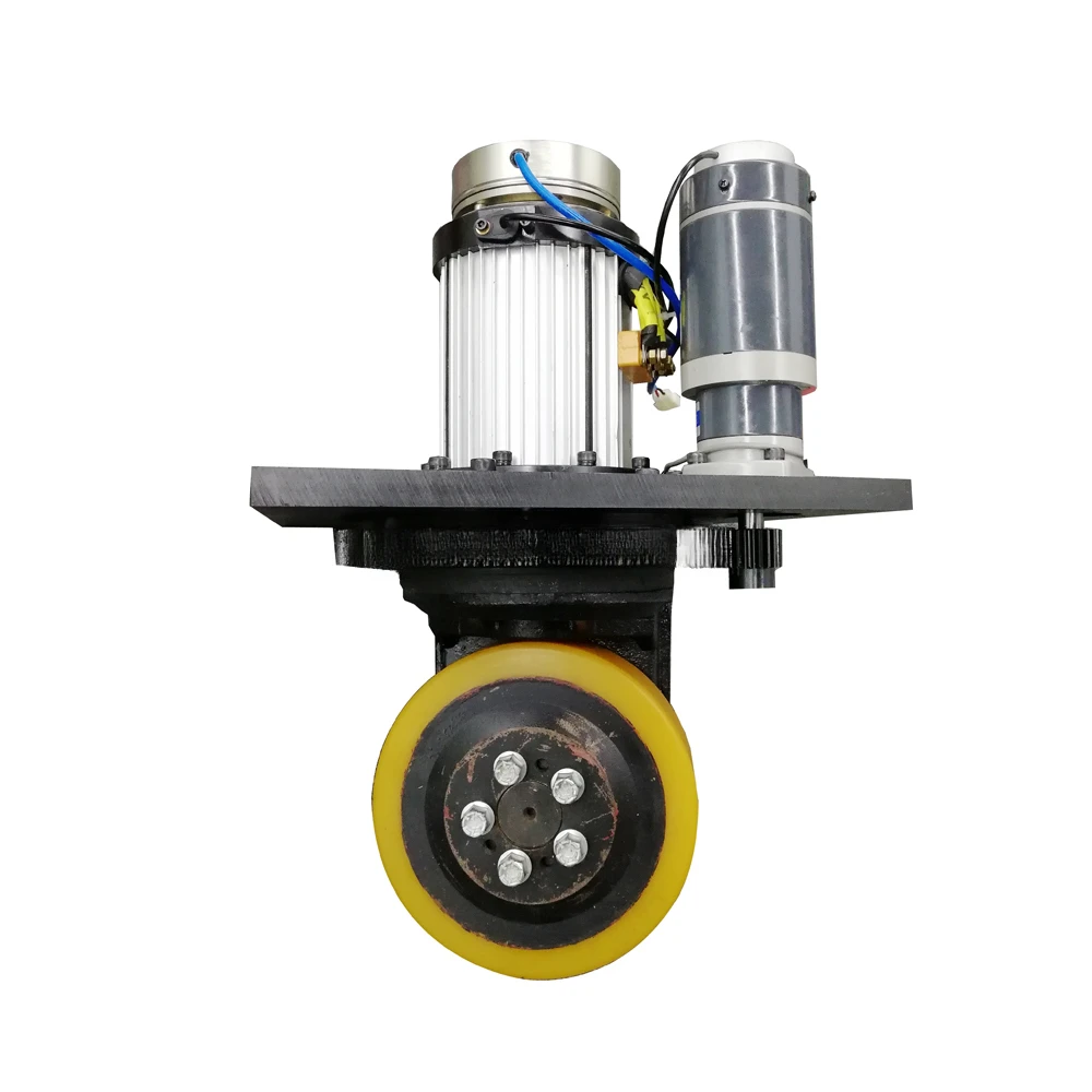 

1.5Kw 24V Vertical Motor Drive Wheel For Trolley Stacker Vertical Drive Unit Wheel System