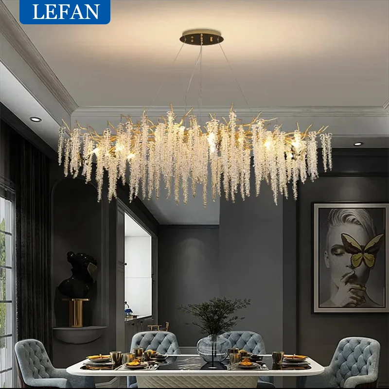 Modern Led Pendant Lights Gold Aluminium Suspend Lamp Dining Room Led Droplight Art Deco Indoor Chandelier Lighting Lamp