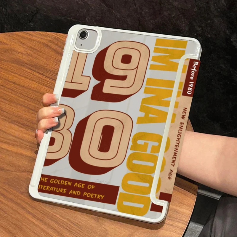 

Digital 1980 Print Detachable Cover for Ipad Air3 10.5 IPad 10th Generation IPad Air 5 4 10.9 Cases 2020 Pro 11 9.7 5th 6th Gen