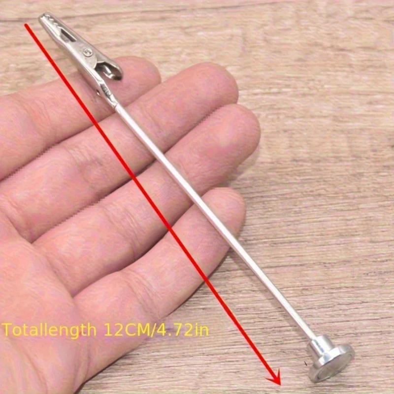 스테인리스 스틸 모기향 홀더 내구성 강한 자석 지지대 다기능 재떨이 받침대 향꽂이