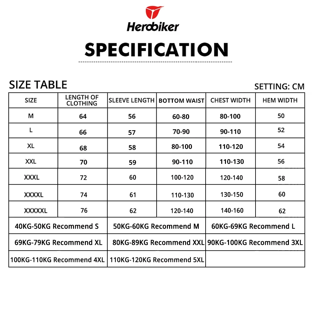 Motorcycle Riding Jackets Men's Full Body Armor Protection Jackets Motocross Enduro Racing Moto Protective Equipment Clothes