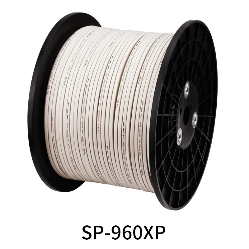 YYTCG bricolage câble de haut-parleur câble de ligne Audio Hi-Fi fil de haut-parleur en cuivre sans oxygène pour amplificateur Home cinéma KTV système DJ