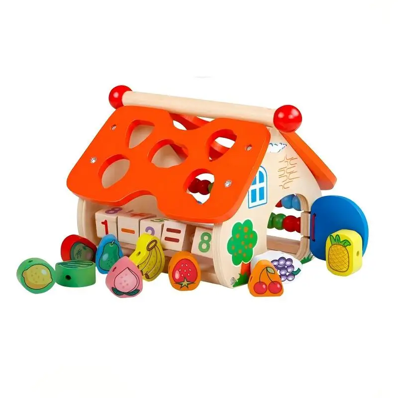 jouet-educatif-intellectuel-en-bois-pour-l'apprentissage-precoce-tri-de-formes-correspondance-des-chiffres-horloge-enfilage-de-perles-enfilage-de-fruits