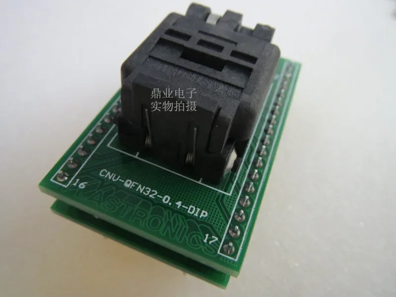 QFN32/DIP32 0.4mm Burn-in Socket gold plating IC testing seat Test Socket test bench