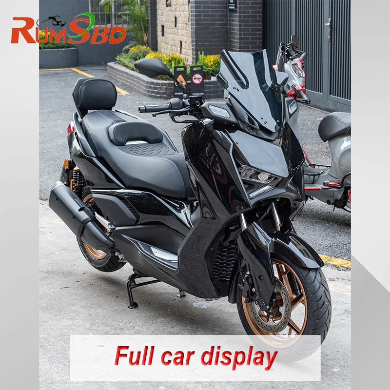 Motorcycle Windscreen Windshield Airflow Deflector Front Screen Wind Shield For Yamaha XMAX X MAX X-MAX 125 250 300 2023 2024