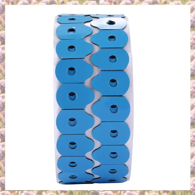 

4X (1000Pcs/Roll) Blocking Pads Pastilles Adhesives Protecting Lenses Sticker Pad Eyeglasses Lens Edging Pads Optical