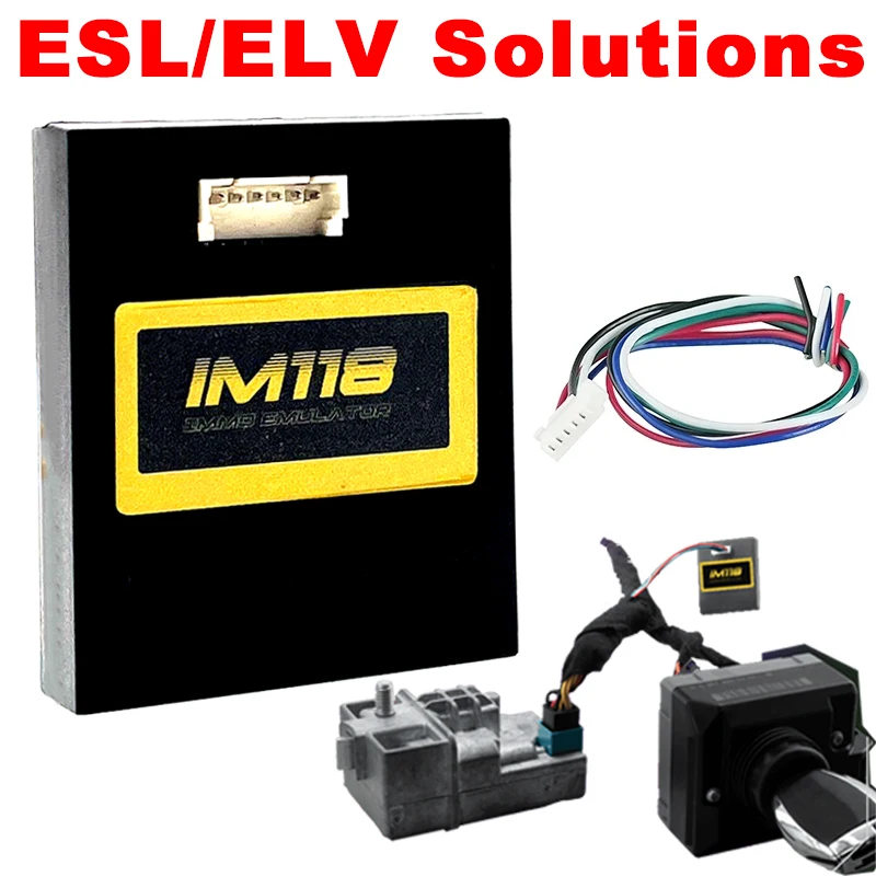 Immobilizer IM118 Emulator Emulador IMMO OFF PK OF96 OF110 K-LINE CANBUS Car Tester Tacho tester ESL ELV Seat occupancy solution