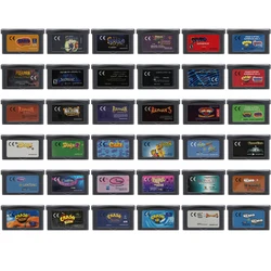 Cartucho de juegos GBA, tarjeta de consola de videojuegos Crash Spyro Rayman Spider Mann Nemo, 32 bits, regalo para fanáticos Retro