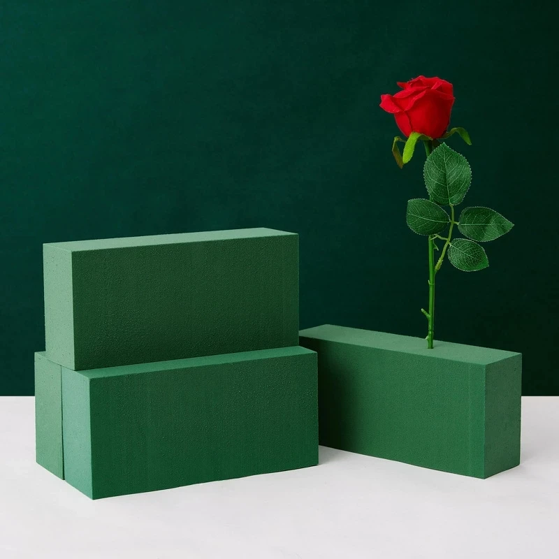 

DIY Floral Foam Block Flowers Mud Home Decoration High Density Absorbent Sponge Plants Decor Foam Styrofoam Blocks Decor Crafts