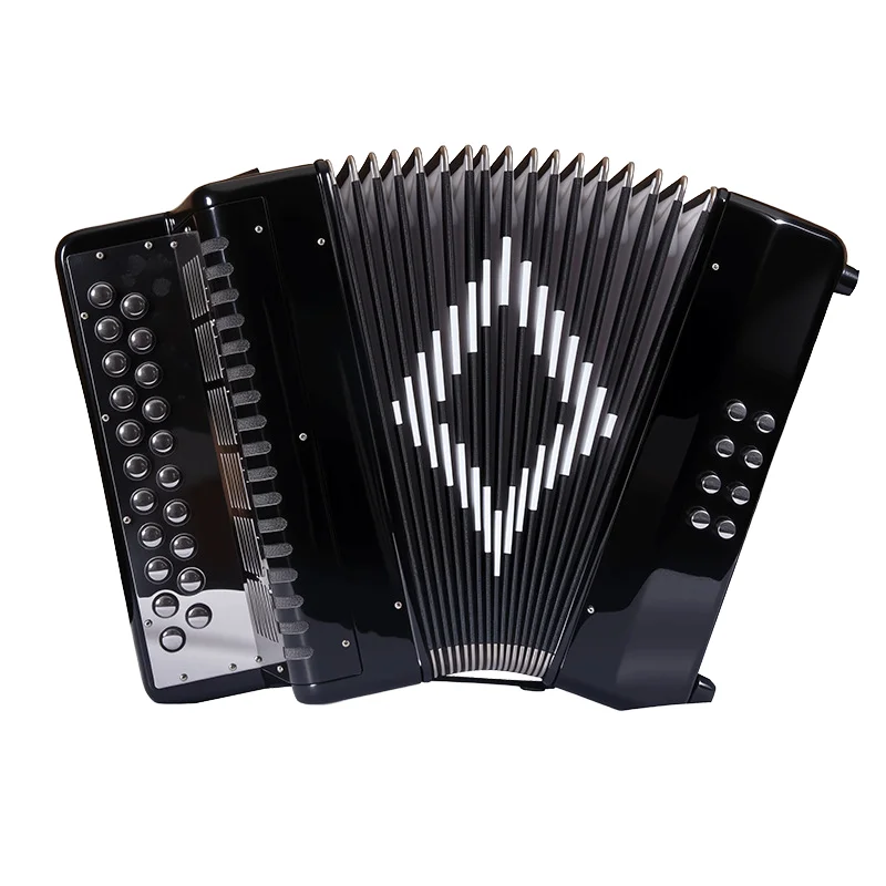 Professional Diatonic Bayan Accordion Adult Grading Performance Beginner Keyboard Instrument 21 Keys 8 Bass Solid Wood OEM Brand