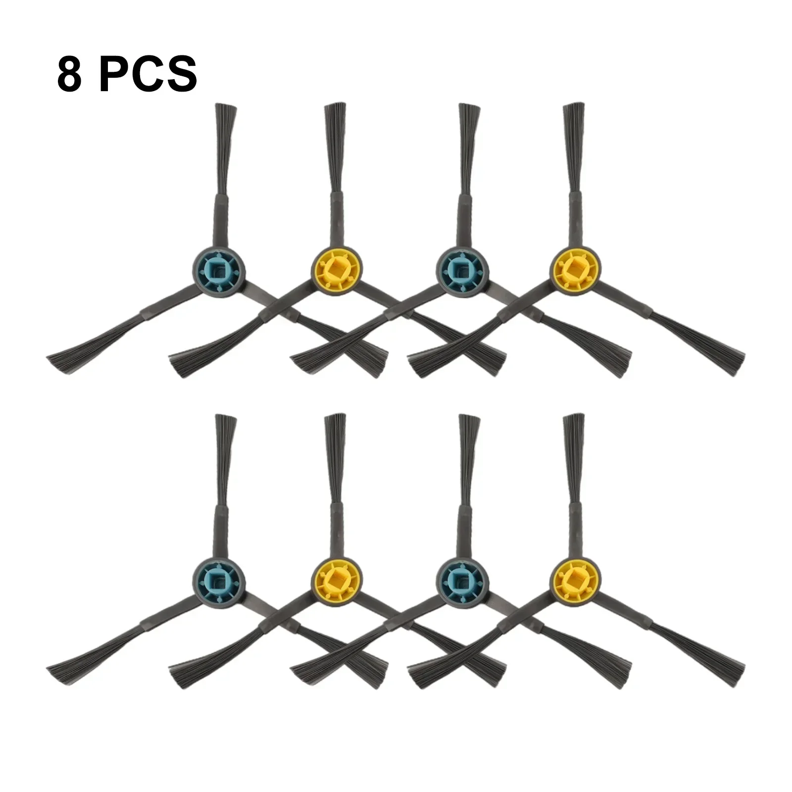 8pcs Side Brushes For Midea M9 / For Eureka NERE10s E10S / For For Obode A8 A8 Plus / For ETA Aurum PRO 6241 Cleaner Parts