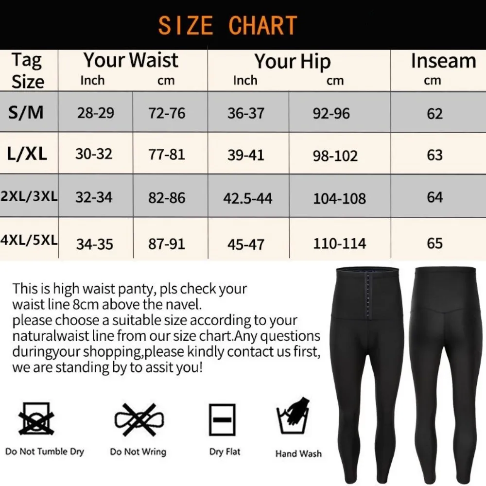 Compression Fit Sweat Absorption Pants Hot Thermo Sauna Effect Body Shaper Sweat Absorption Tummy Control Men Loss Leggings