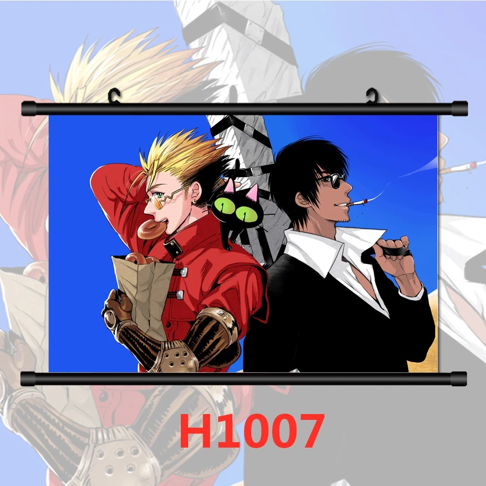 Trigun Vash The Stampede Nicholas D.Wolfwood Anime Manga Anime Posters Canvas Painting Wall Decor Wall Art Picture Home Decor