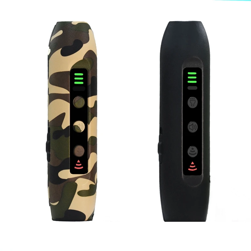 

Ultrasonic Dog Repeller Trainer High Power Anti Barking Device With LED Light Remote Control Pet Training Tool For Outdoor