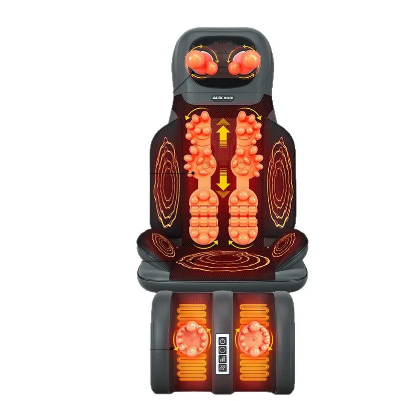 Car-mounted Shoulder and Cervical Spine Cushion for The Waist and Back, with Multi-functional Kneading and Massage Functions