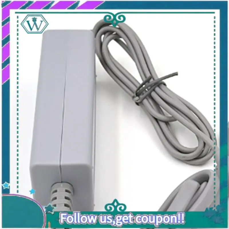 

Модернизированный адаптер зарядного устройства переменного тока для Wii U, геймпад, контроллер, джойстик, 100-240 В, домашний настенный источник питания для Wiiu Pad