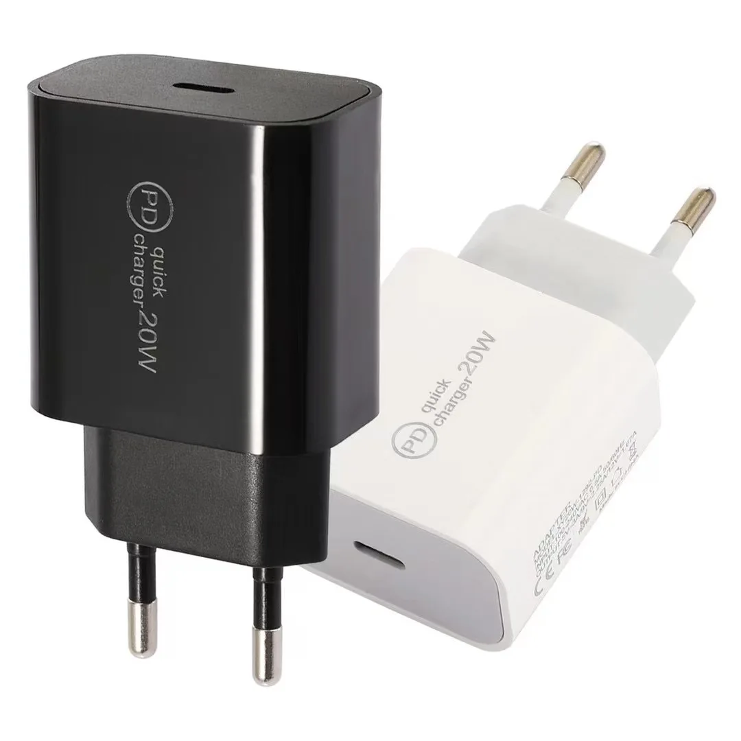 PD charger suitable for Apple 15 mobile phone 20W adapter 20W Europe, America, UK and Australia standard TYPE-C charger