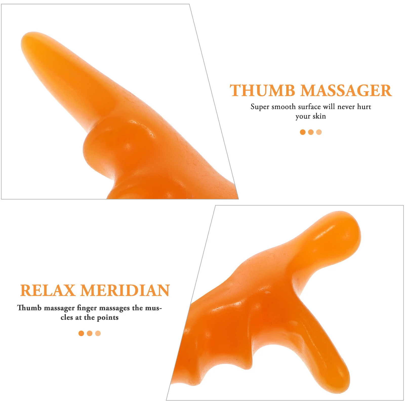 

1 шт. массажер в форме большого пальца, инструмент для ухода за ногами, эффективное средство для снятия мышечной усталости, портативный массажер для различных сцен в форме большого пальца