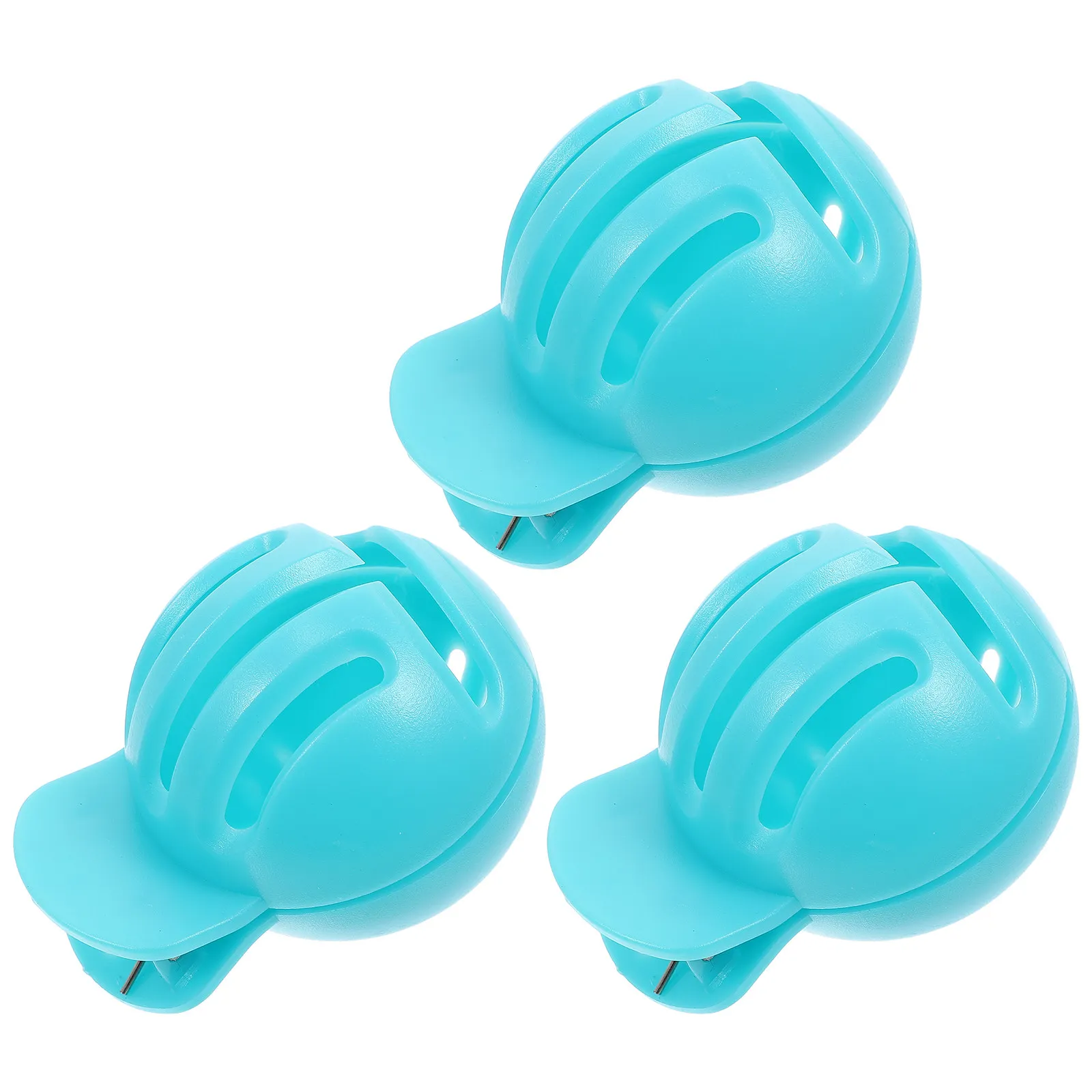 3Pcs Double-Sided Golf Ball Liner High-Grade ABS Clip Shape Golf Ball Marker Tool for Accurate Positioning Golfing Line Scriber