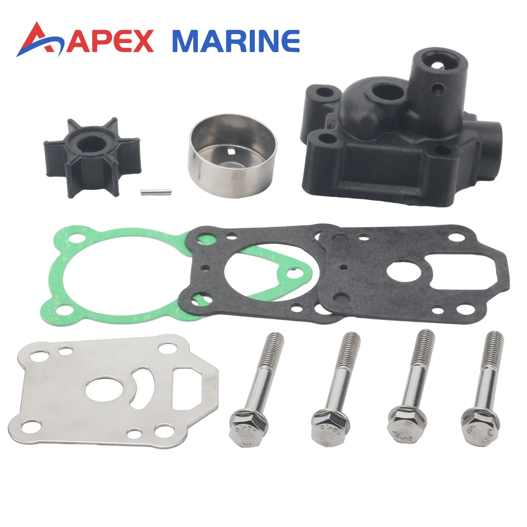 

369-87322 Outboard Water Pump Repair Service Kit Fits for Nissan Tohatsu MFS NSF NS 4 5 6 HP Replaces 369-87322-1 8M0155395