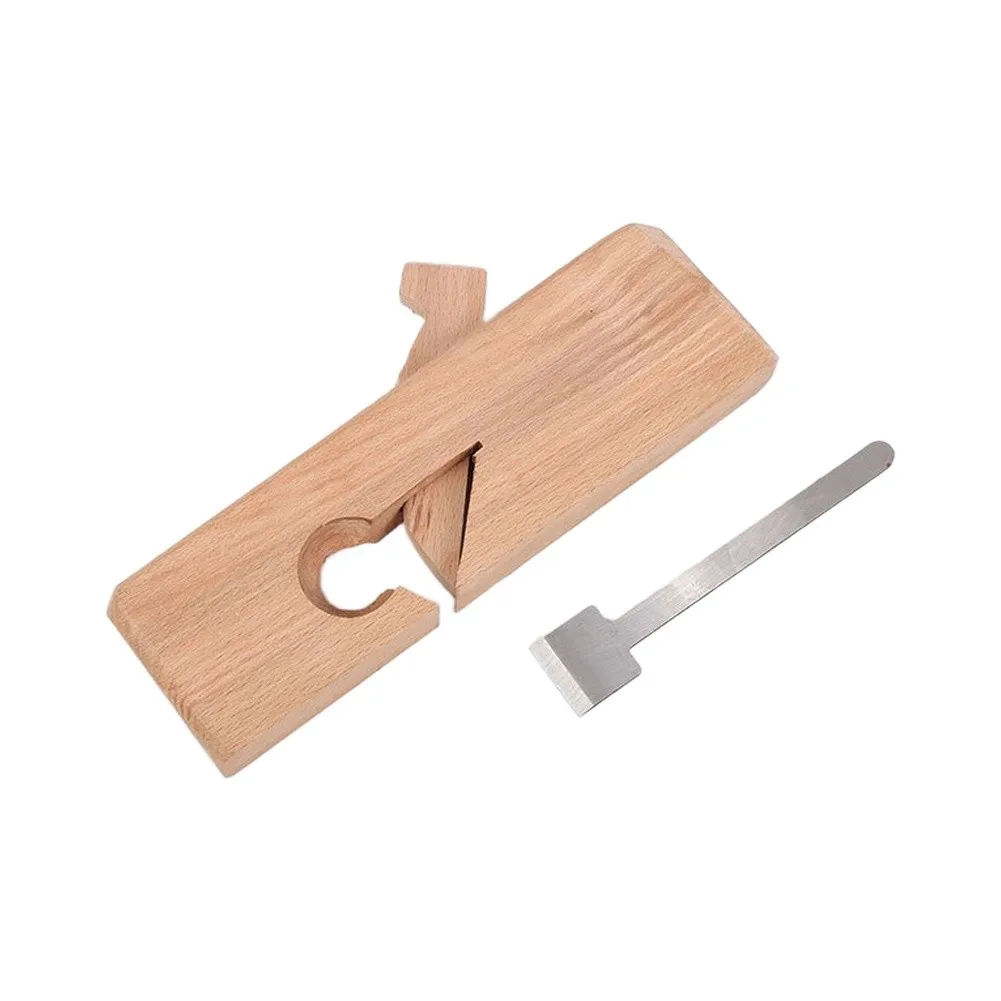 Hand Planer Tool Woodworking Plane For Professional Woodworking Stable Construction Solid Pear Wood Body High-speed Steel Blade