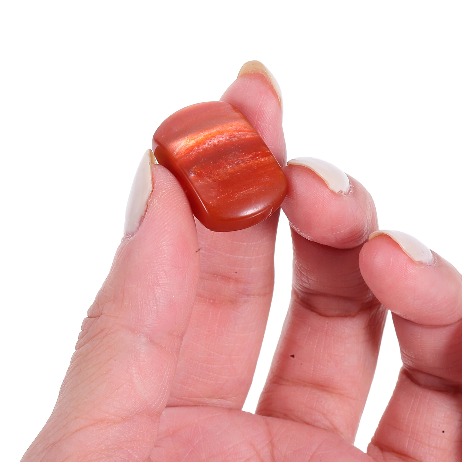 

6 Pcs Guitar Accessories Acoustic Tuning Keys Tuner Pegs Red Knobs Buttons Replacement Machine Heads