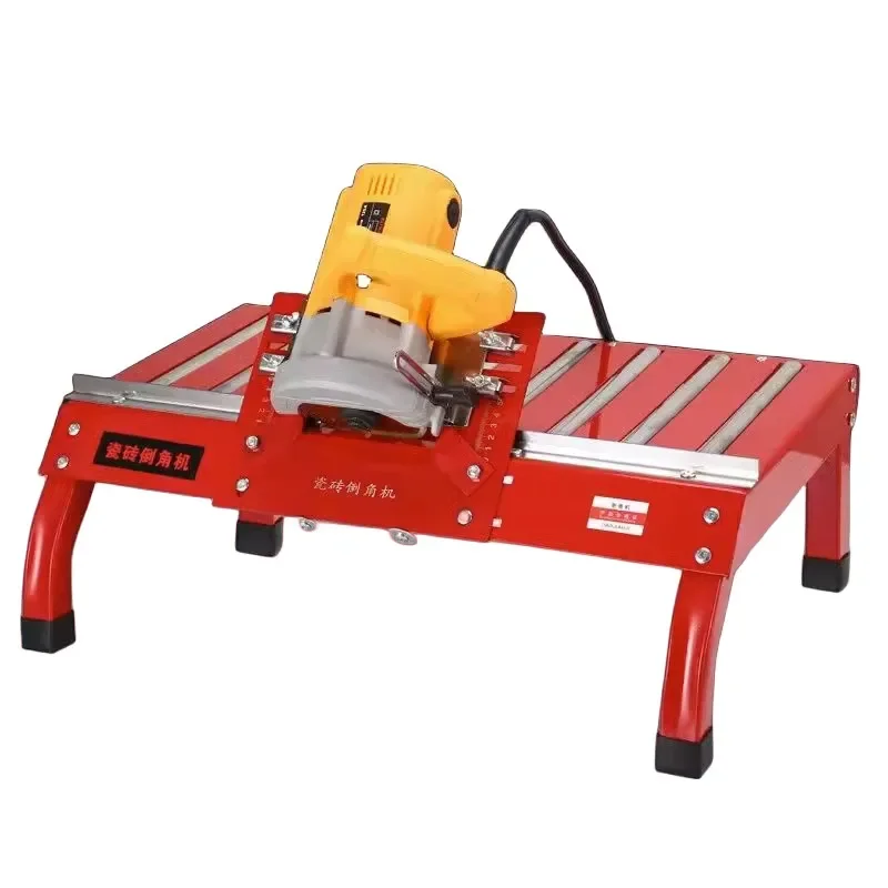 Desktop Sliding Ceramic Tile Chamfering Machine 45 Degree Chamfering Machine Begonia Angle Grinding Groove Chamfering Frame