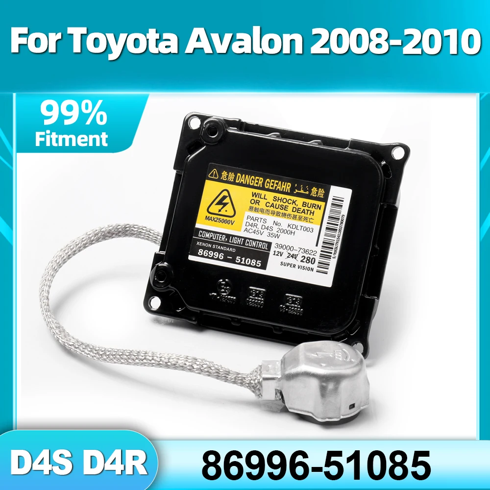 

D4S D4R Xenon Headlight Ballast OEM 86996-51085 35W HID Xenon Headlamps Ballast Unit Module For Toyota Avalon 2008 2009 2010
