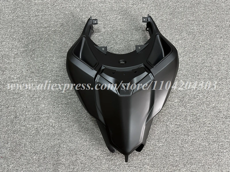 4 hadiah baru ABS Kit fairing penuh sepeda motor cocok untuk Ducati 848 evo 1098 1198 Set Bodywork kustom hitam Matte