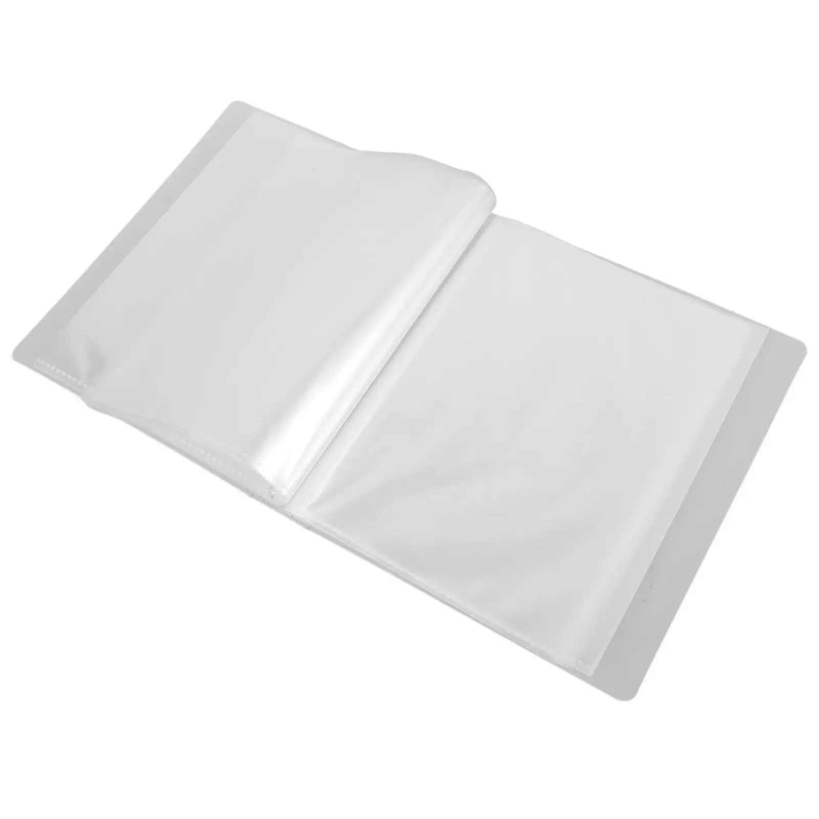 Screen Stencil Storage Book Plastic Folder Binder for Clay Printing Files Minimalist White Organizer Display Book