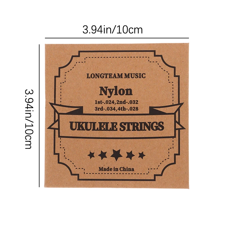 Y 1 ชุด Ukulele Strings Universal สายไนลอนสําหรับ 21/ 23/ 26 นิ้วสี่สายกีตาร์ Ukulele เครื่องดนตรีอุปกรณ์เสริม