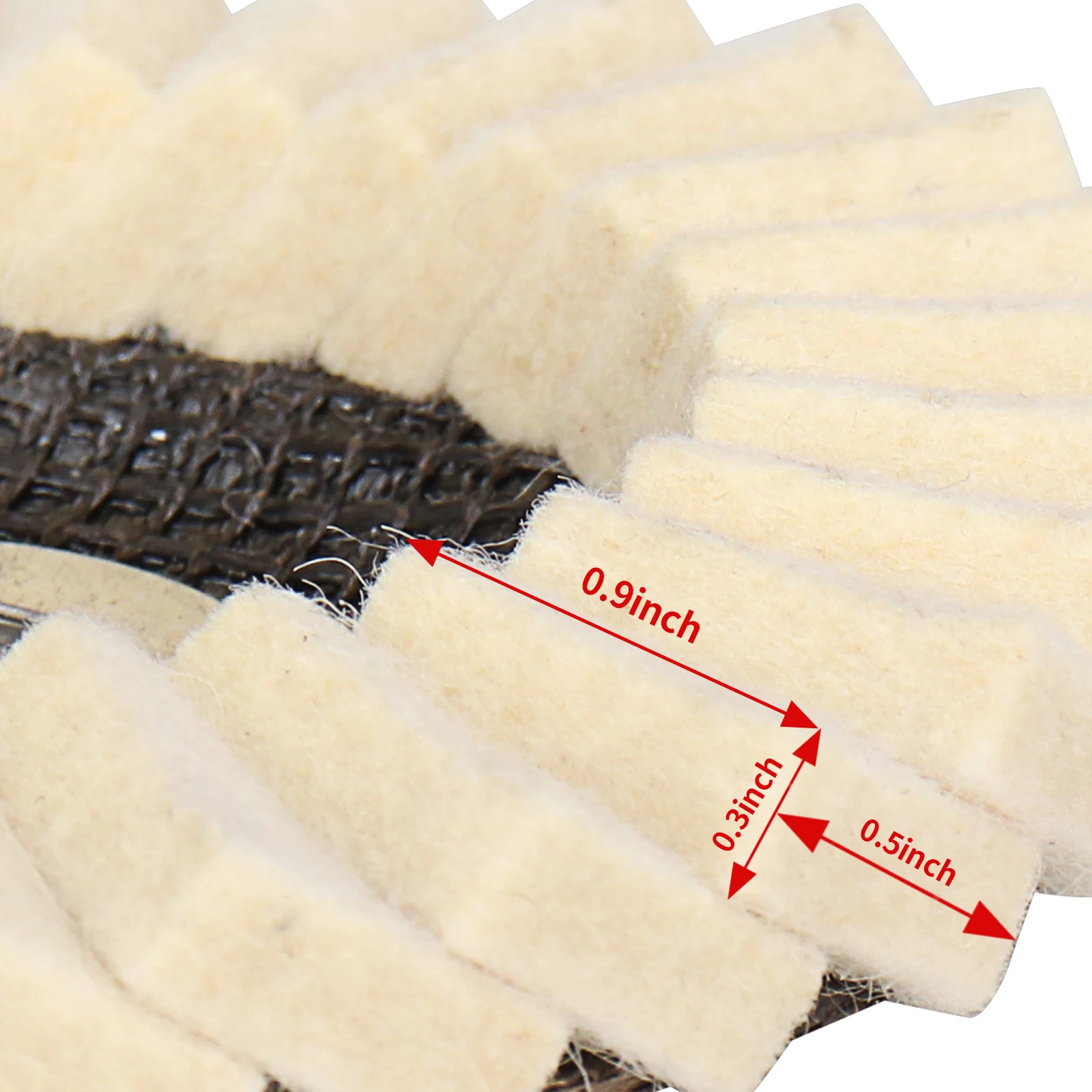 115mm Polishing Wheels Grinding Flap Discs Felt Wool Buffing Pad Angle Grinder Wheel Felt Polishing Pad Disc