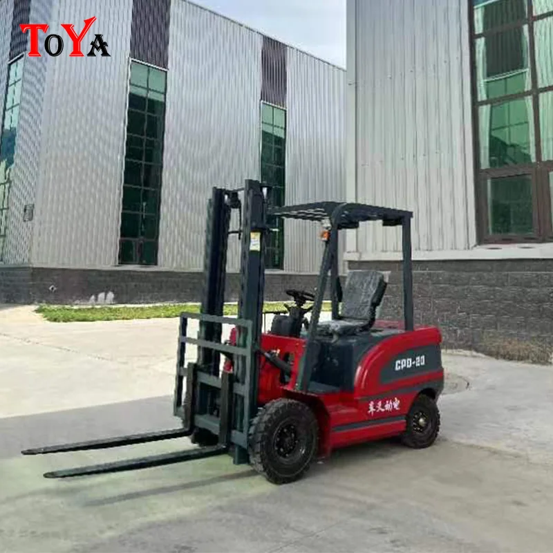 2 ton fully automatic storage rack handling small 3 ton electric lifting stable forklift.Customized