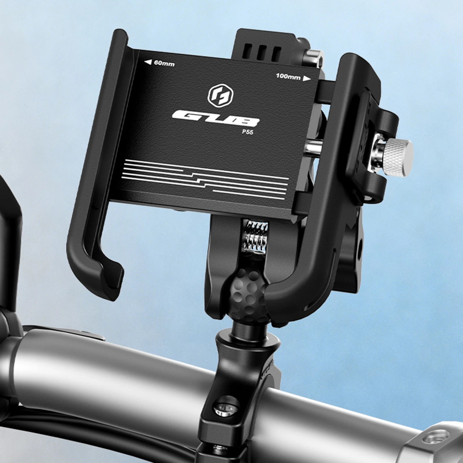 

Держатель для телефона на руль, не блокирующий камеру, с поворотом на 720 градусов, для смартфонов 4.7-7.2 дюйма, для велосипедов и самокатов