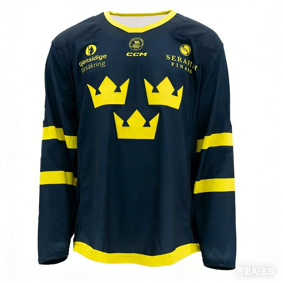 

Новая хоккейная футболка Швеции SHL 2026 с 3D-принтом, модная унисекс-футболка, спортивная мужская футболка, детская одежда, футболка Y2K для женщин