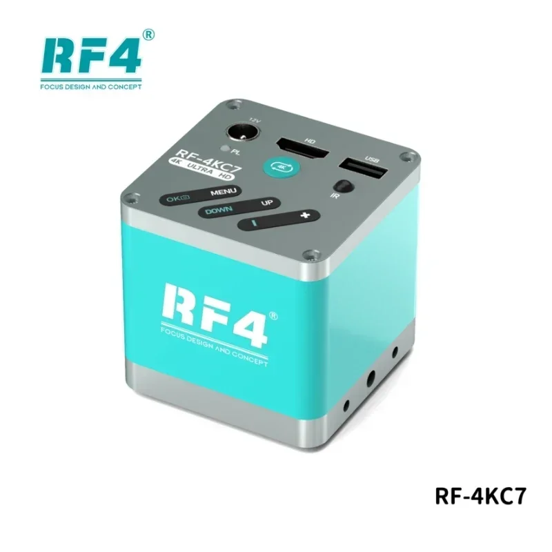 

Уникальная новая RF4 4KC7 1080P 4K камера для микроскопа USB цифровое видео для печатной платы обнаружения материнской платы ремонт видеозапись доступна