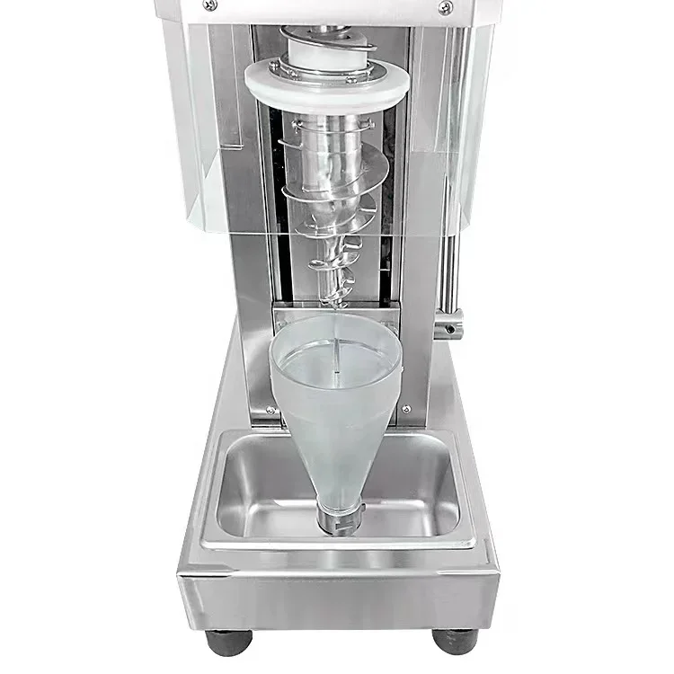 220V 60HZ 750W Ice Cream Mixer, Available in Manual and Fully Automatic Versions, for Ice Cream, Yogurt and Cream Mixing
