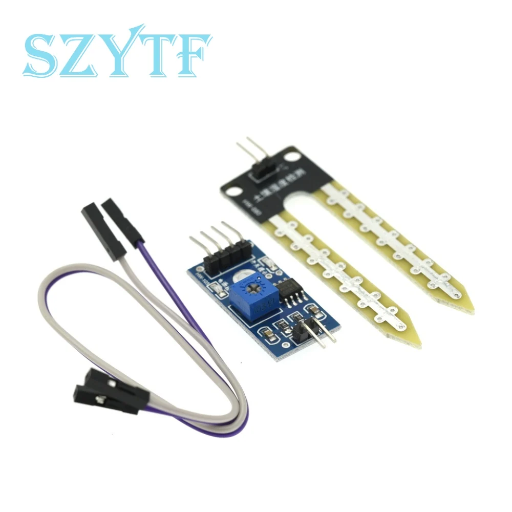 1-10pcs LM393 Soil Moisture Hygrometer Detection Humidity Sensor Module Development Board DIY Robot Smart Car For Arduino