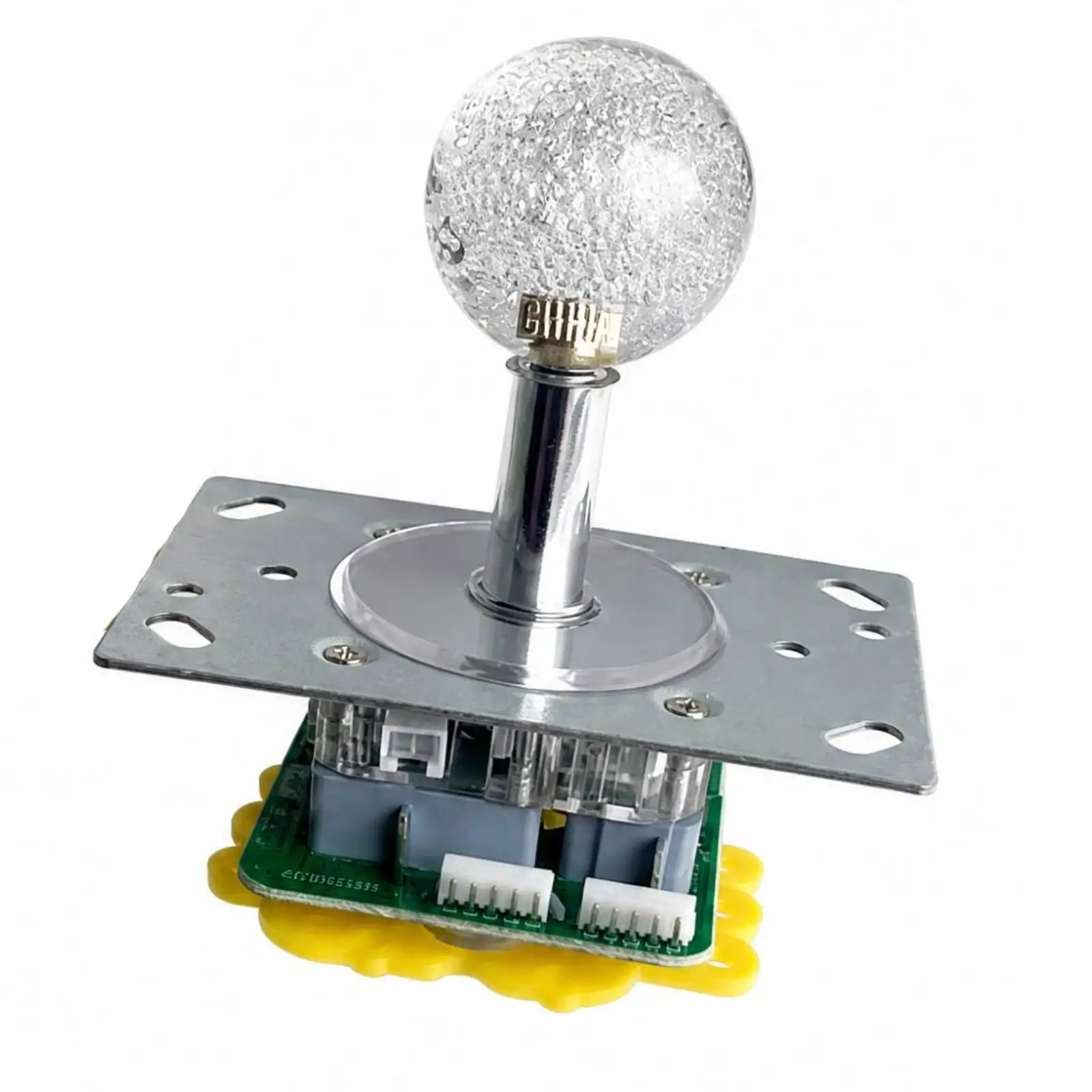 Ball-Top Arcade Joystick Responsive Directional Play, Compact Switch Assembly, Arcade Game Joystick