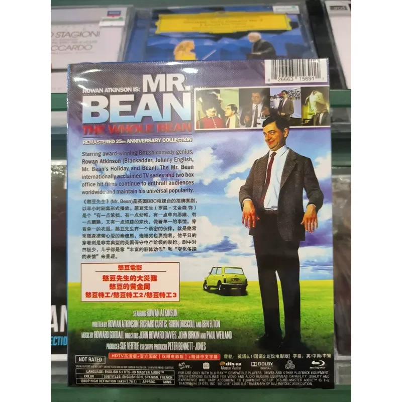 Mr Bean TV Movie Edition Full Boxed Blu-ray Disc Collection