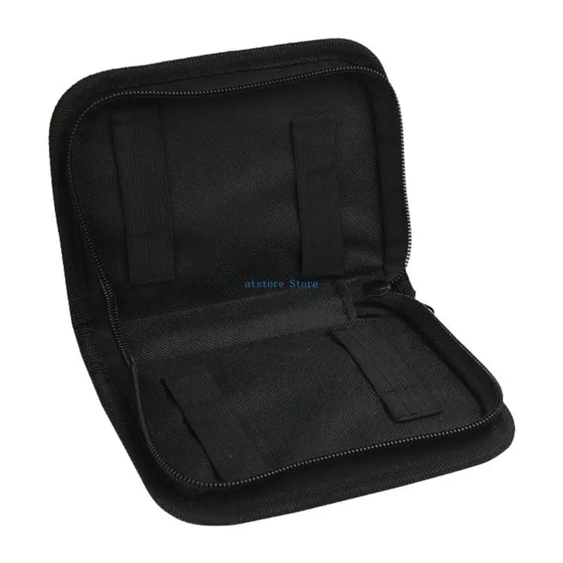 

H37D Jewelry Pliers Tool Kits Zippers Storage Bag for Craftsmen and Hobbyists