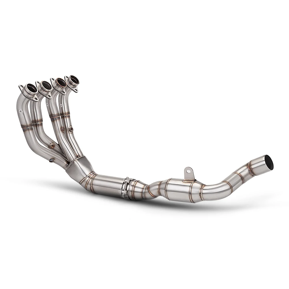Motorcycle Exhaust Front Header Link Pipe Fit QJMOTOR Chase 800RS QJ800RS SRK800 For Stock Original Muffler