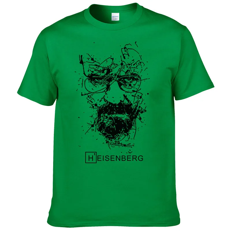 2024 New Fashion Breaking Bad T Shirts Men Heisenberg Camisetas Hombre Men Cool Tee Shirt Tops Short Sleeve Cotton T-shirts #191